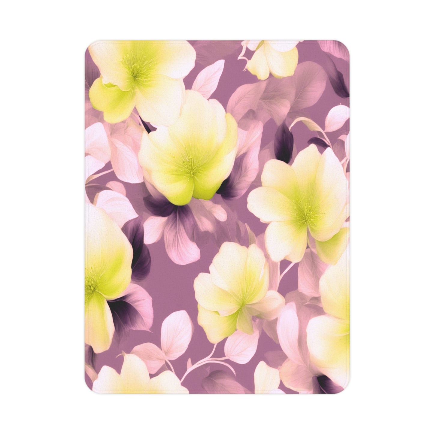 Lemon Blossom Floral Bunch Toddler Blanket, 30" x 40"