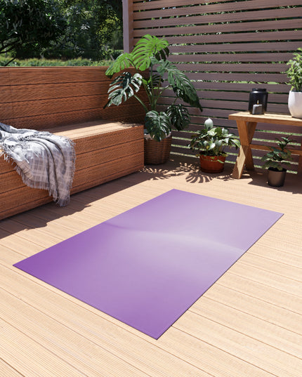 Soft Lavender Fade Outdoor Rug, 36" x 60"