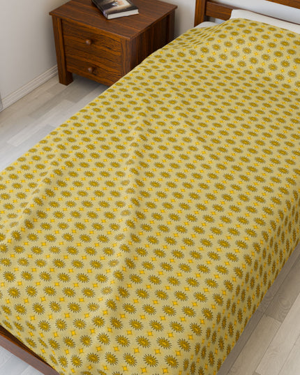 Lemongrass Star-crossed Bodies Velveteen Plush Blanket, 60" x 80"