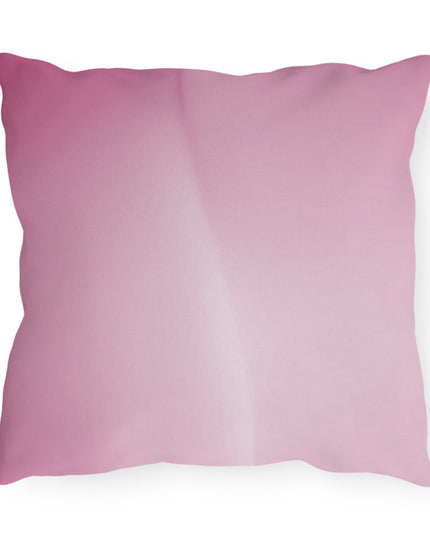 Pink Blush Fade 16" x 16" Outdoor Pillow