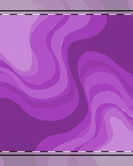 Wavey Purple Wavey 10" x 10" Cotton Twill Napkin