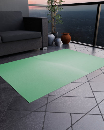 Mint Fade Outdoor Rug, 36" x 60"