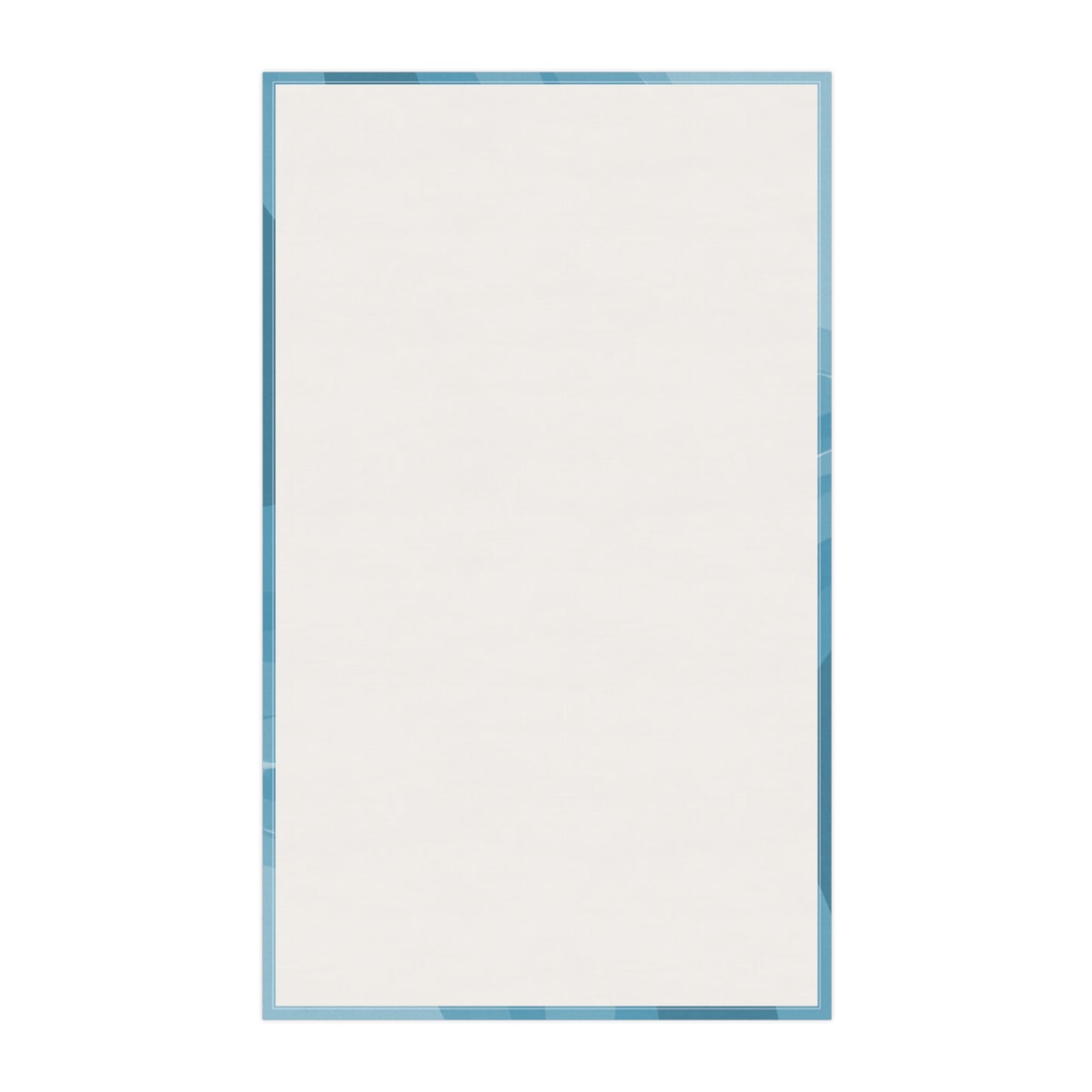 Sky Blue Wavey Tea Towels (cotton, poly), 18" x "30