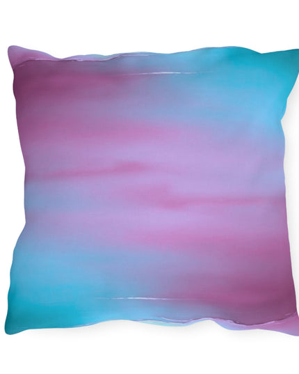 Wine Sea Blue Fog 18" x 18" Outdoor Pillow