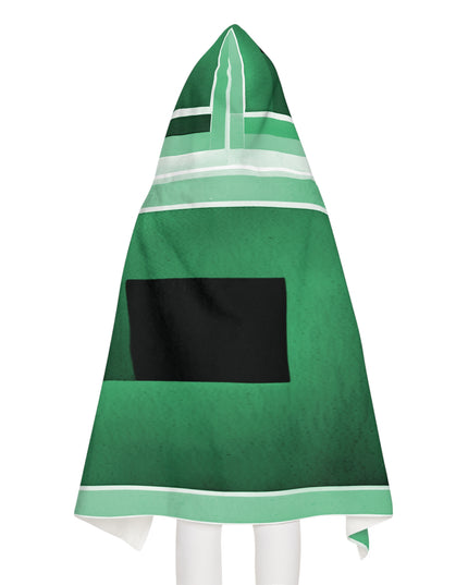 Mint Shadow Youth Hooded Towel, 24" x 48"