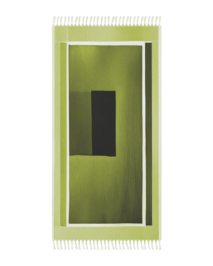 Lemongrass Shadow 38" × 81" Boho Beach Cloth