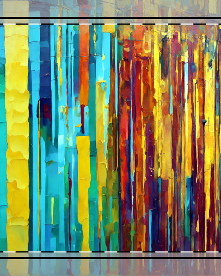 Striped Alpha Poly Twill Napkin, 10" x 10"