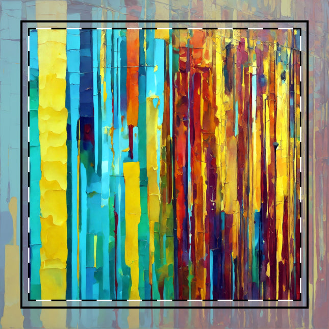 Striped Alpha Poly Twill Napkin, 10" x 10"