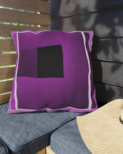 Magenta Shadow 20" x 20" Outdoor Pillow