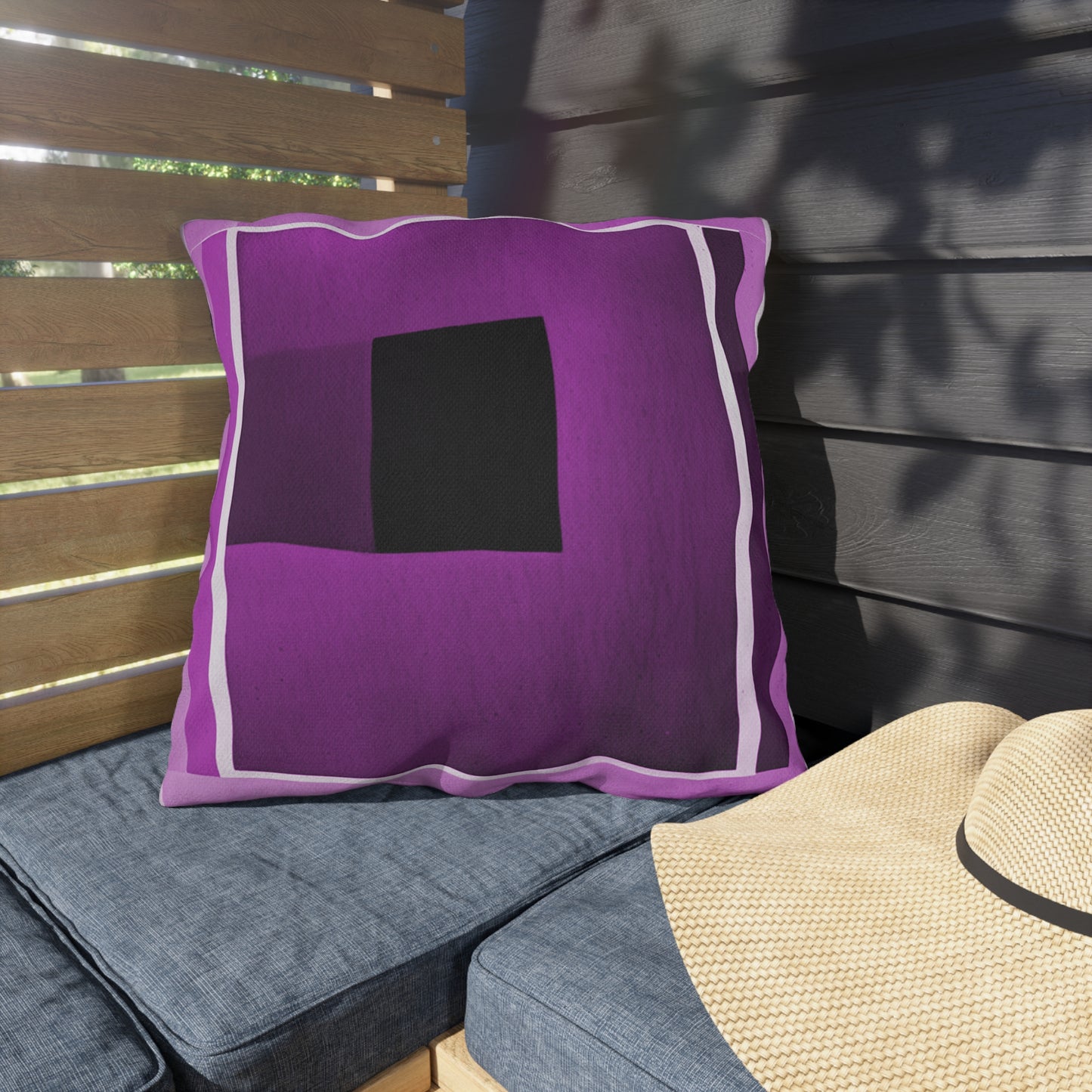Magenta Shadow 20" x 20" Outdoor Pillow