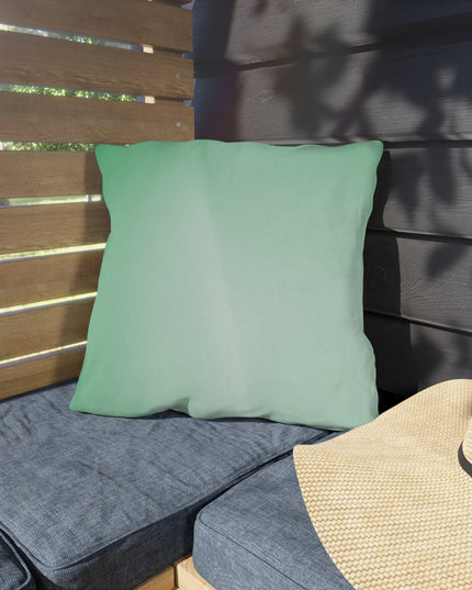 Mint Fade 18" x 18" Outdoor Pillow