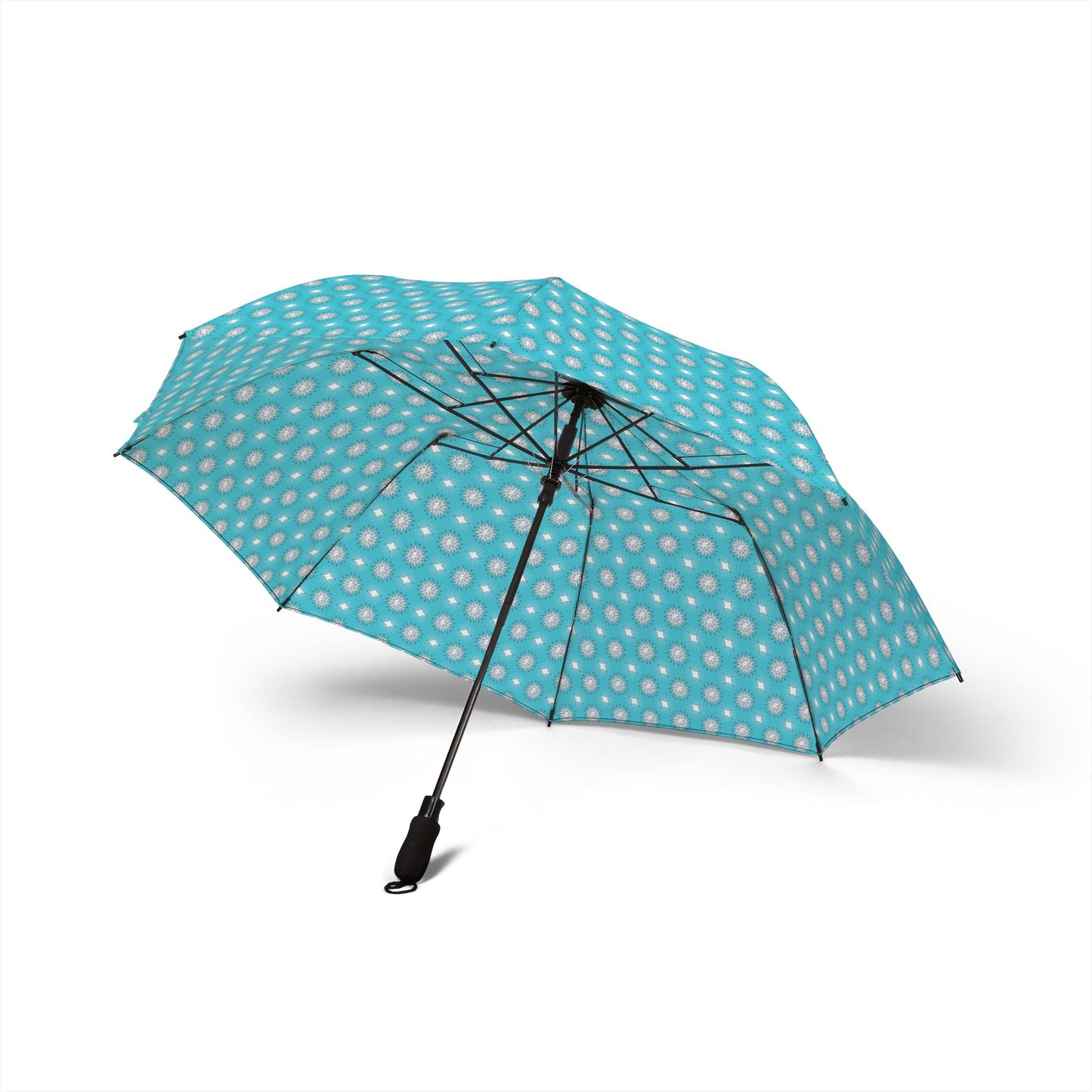 Tif Green Star-crossed Bodies Foldable Umbrella - Compact & Chic
