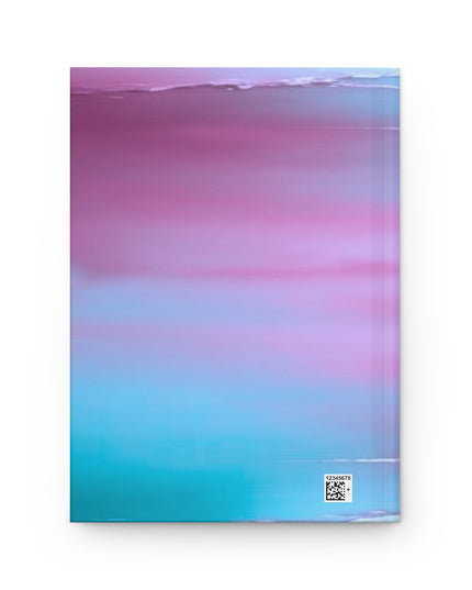 Wine Sea Blue Fog 5.75" x 8" Hardcover Journal Matte with 150 lined pages
