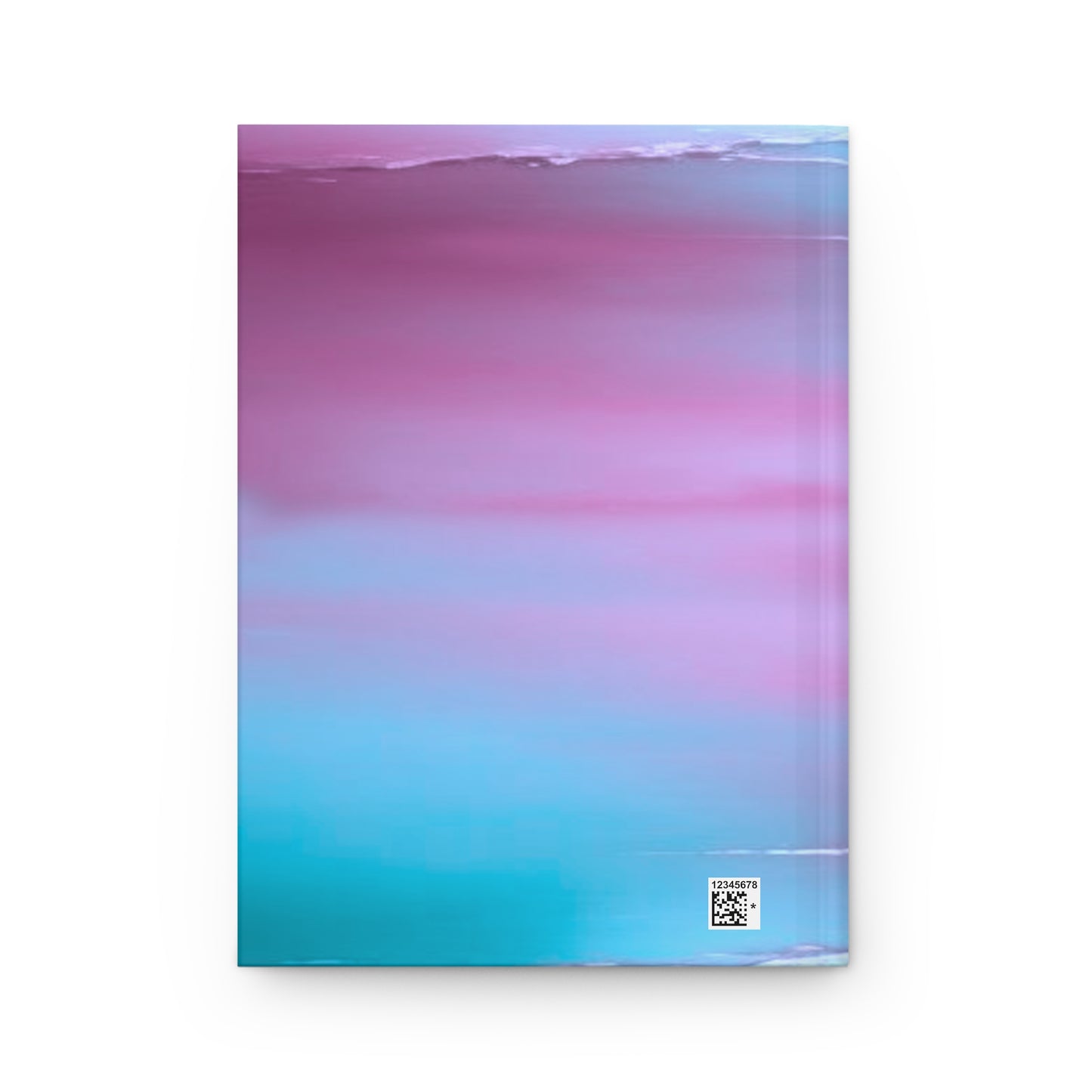 Wine Sea Blue Fog 5.75" x 8" Hardcover Journal Matte with 150 lined pages
