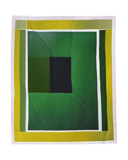 Alpha Shadow Velveteen Plush Blanket, 50" x 60"