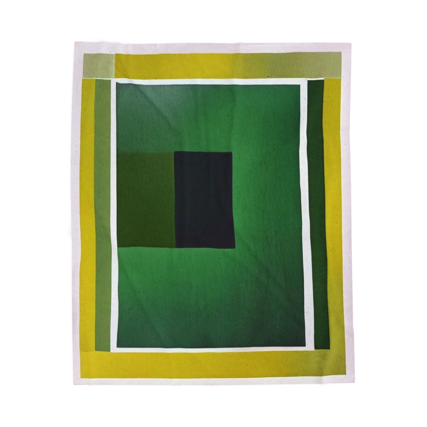 Alpha Shadow Velveteen Plush Blanket, 50" x 60"