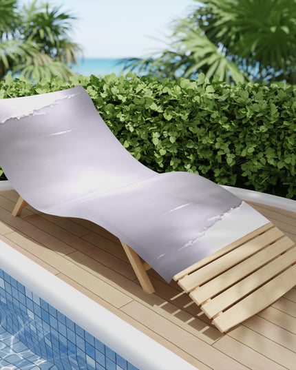 Sephia Sea Dark Fog Beach Towel, 30" x 60"