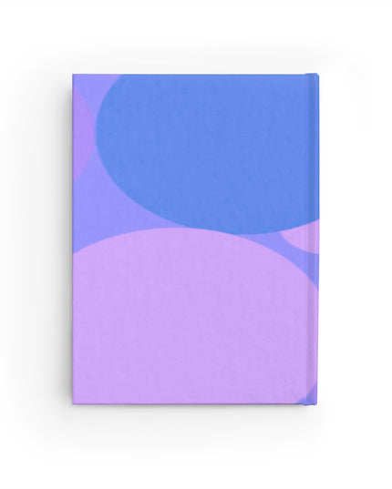 Pastel Purple Family Patches 5" x 7" Journal - 128 Ruled Line pages