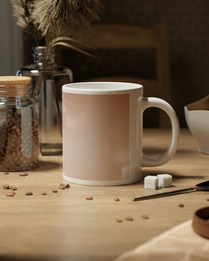 Soft Fade 20 oz White Glossy Jumbo Mug