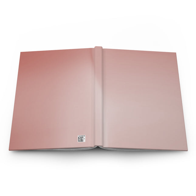 Rose Red Fade 5.75" x 8" Hardcover Journal Matte with 150 lined pages