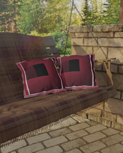 Red Shadow 16" x 16" Outdoor Pillow