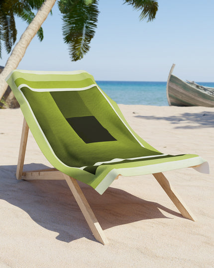 Lemongrass Shadow 30" x 60" Beach Towel