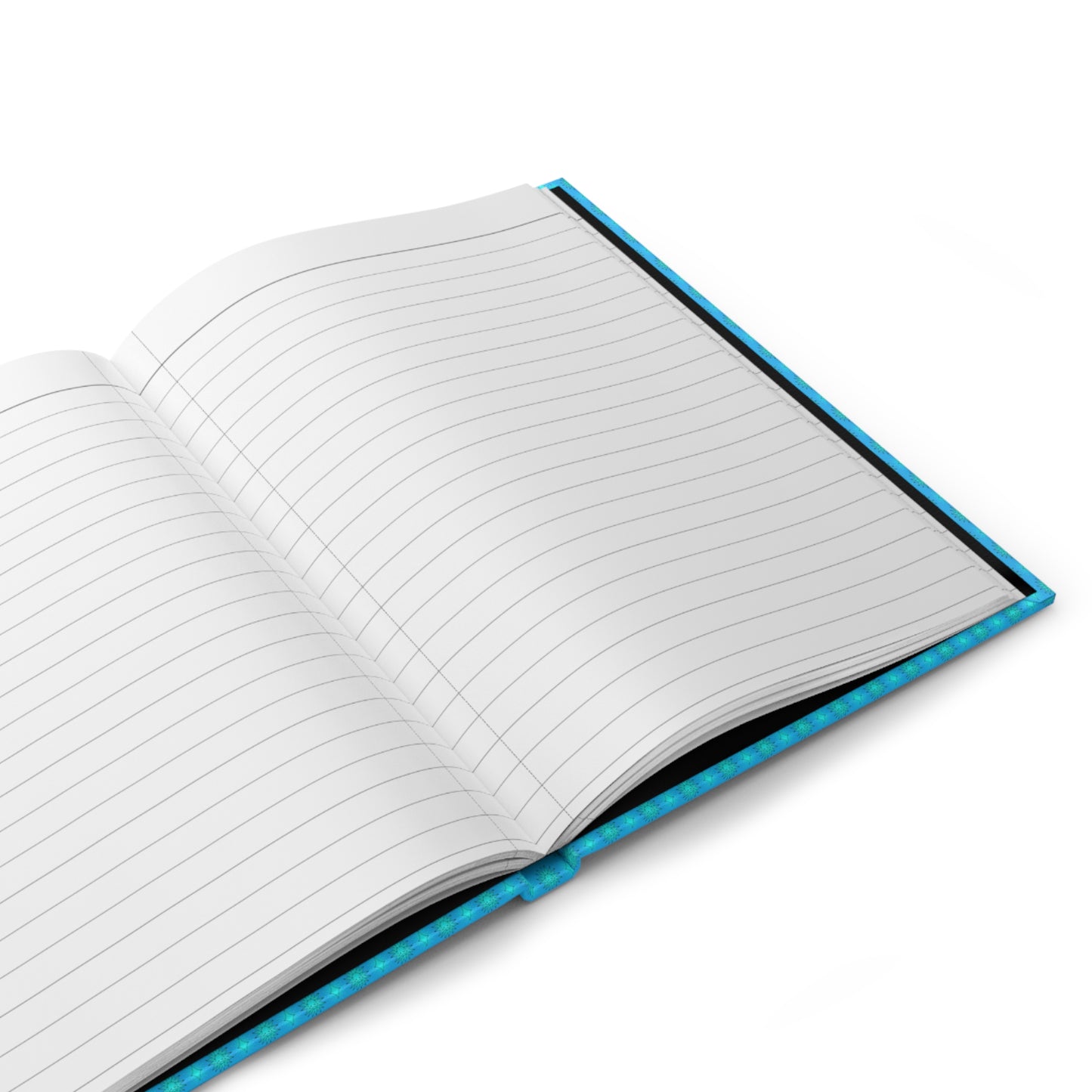 Light Blue Star-crossed Bodies Hardcover Journal Matte with 150 lined pages, 5.75" x 8"
