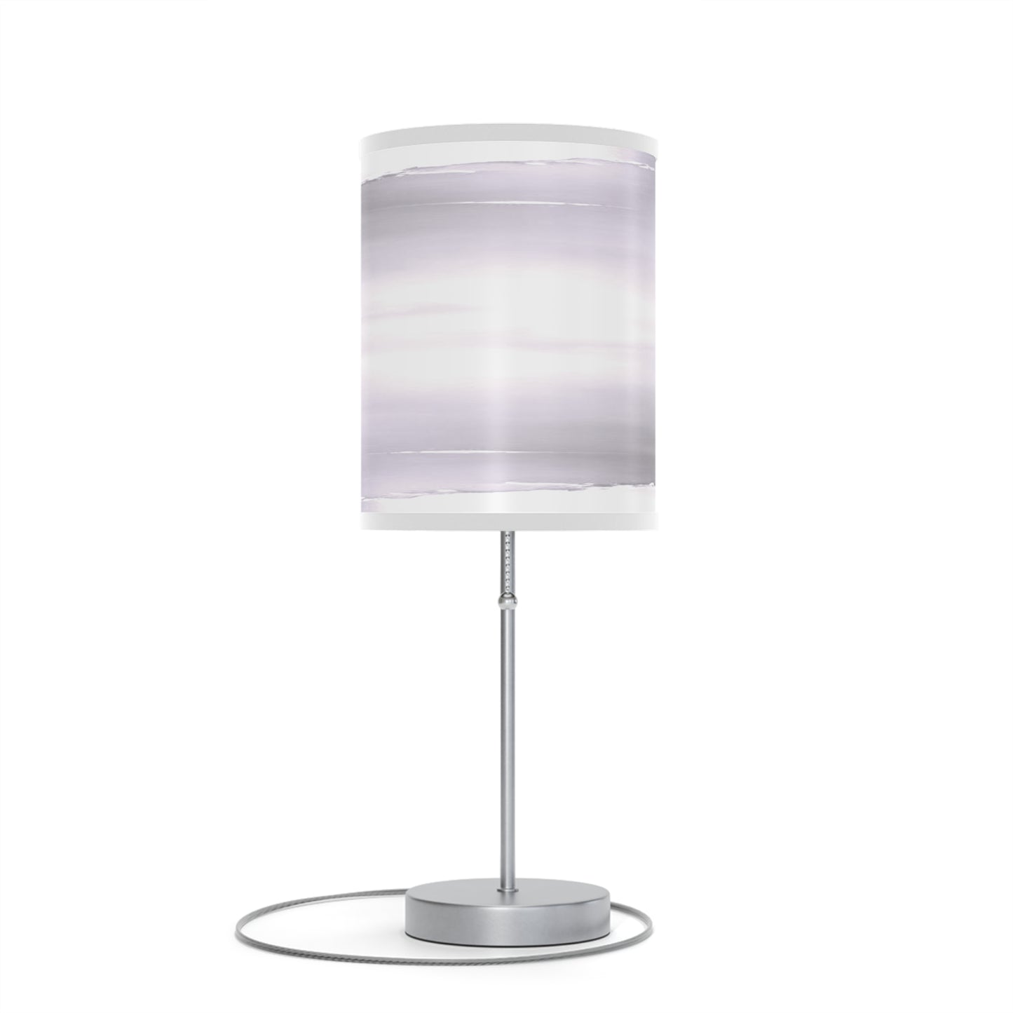 Sephia Sea Dark Fog Table Lamp on a White or Silver Stand, US|CA plug