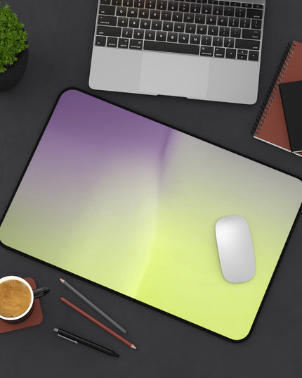 Purple Golden Fade 12" x 18" Desk Mat
