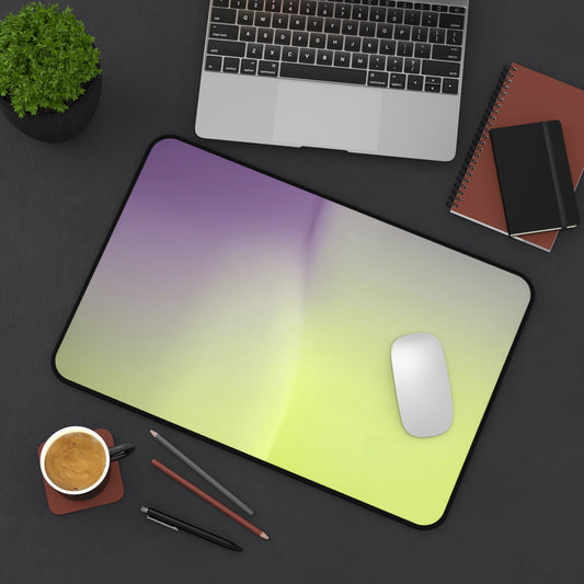 Purple Golden Fade 12" x 18" Desk Mat