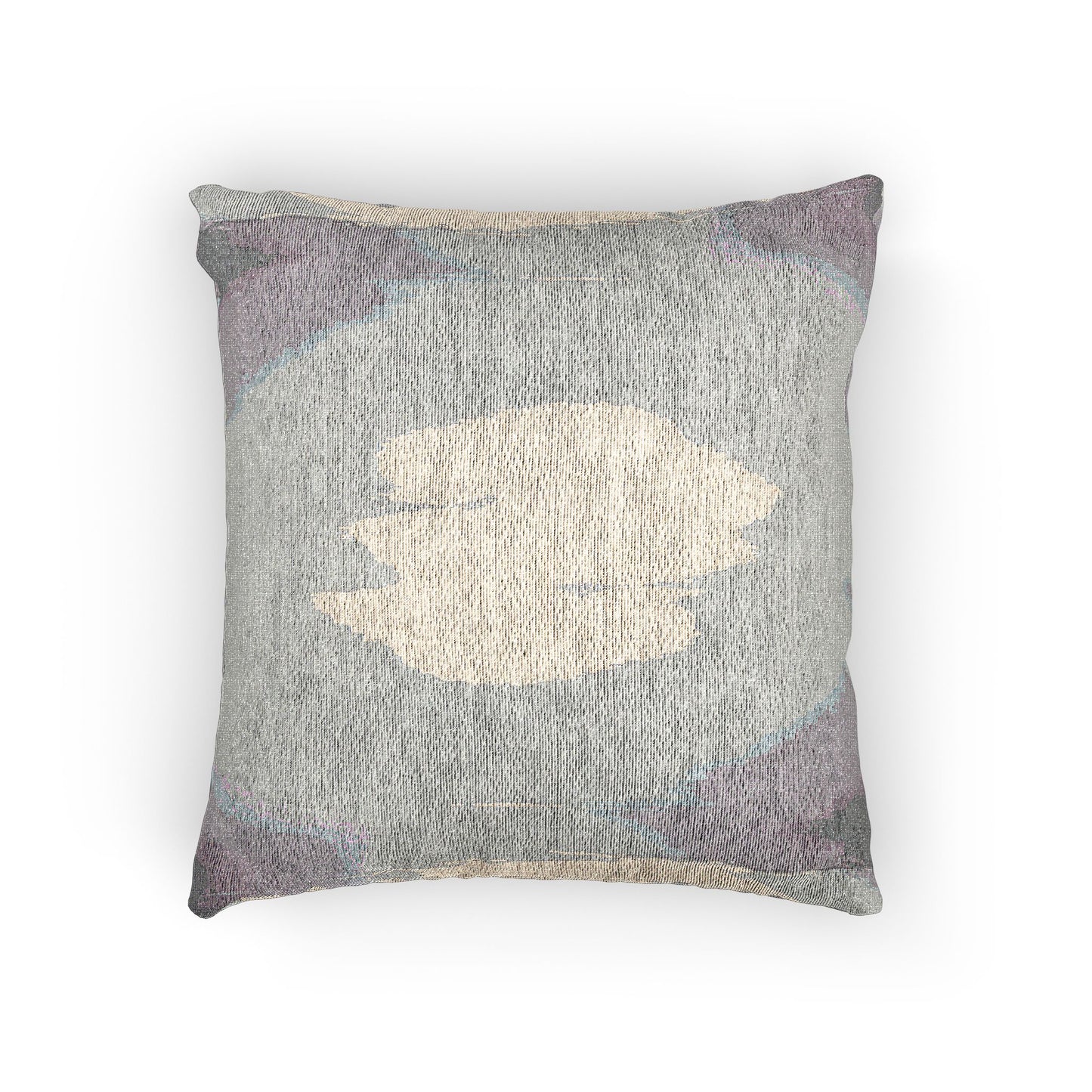 Sephia Sea Dark Fog Woven Pillow, 17" x 18"