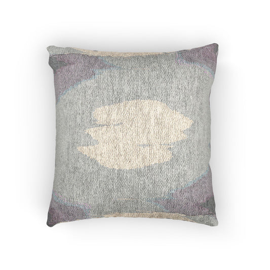 Sephia Sea Dark Fog Woven Pillow, 17" x 18"