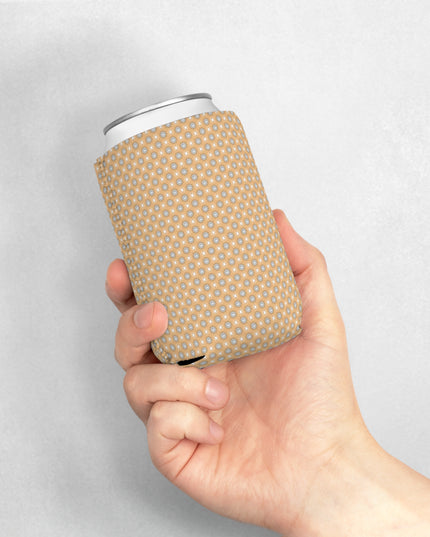 Tan Sunset Star-crossed Bodies 12 oz Can Cooler Sleeve
