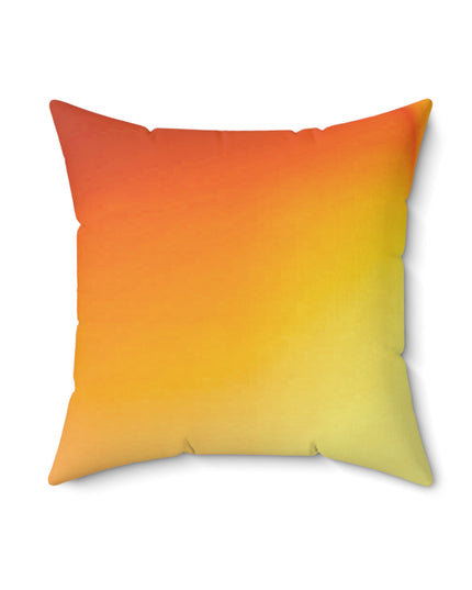 Phoenix Fade 18" x 18" Faux Suede Square Pillow