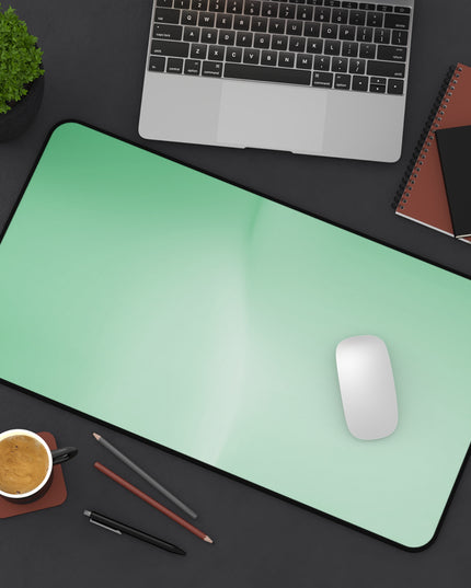 Mint Fade 12" x 22" Desk Mat