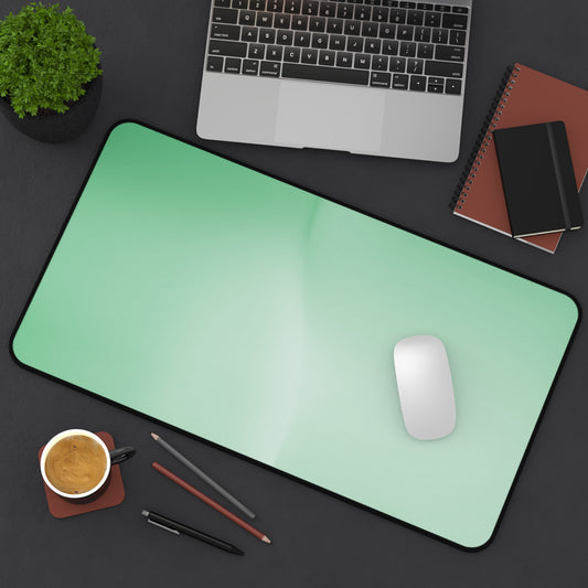 Mint Fade 12" x 22" Desk Mat