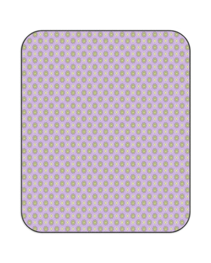Magenta Star-crossed Bodies Picnic Blanket, 61" × 51"