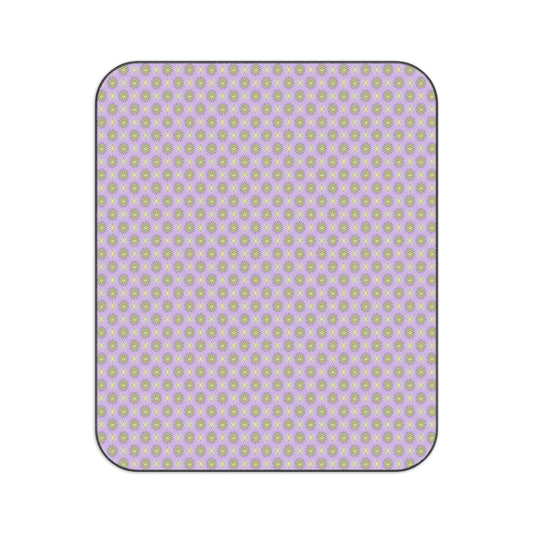 Magenta Star-crossed Bodies Picnic Blanket, 61" × 51"