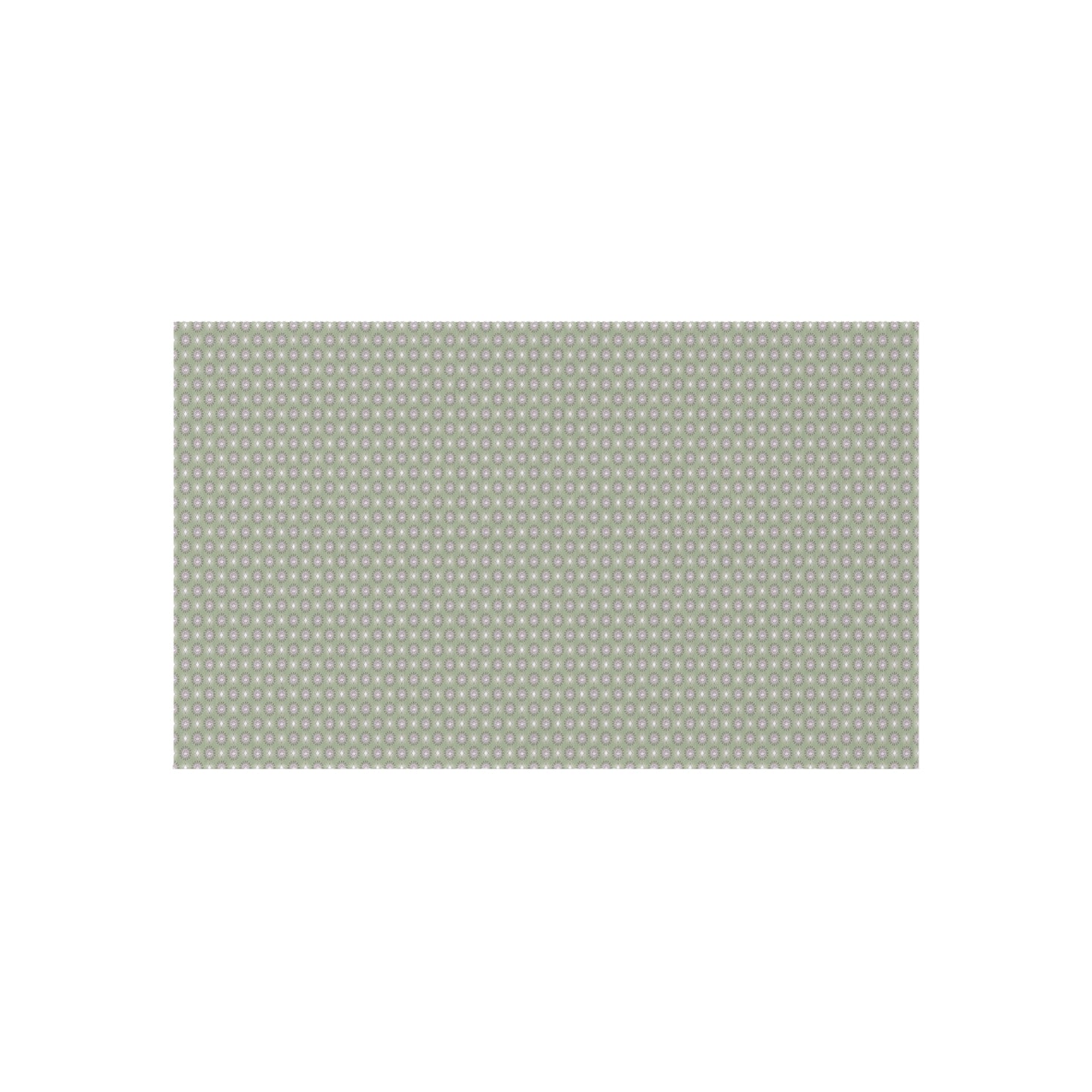 Olive Star-crossed Bodies Outdoor Rug, 36" x 60"