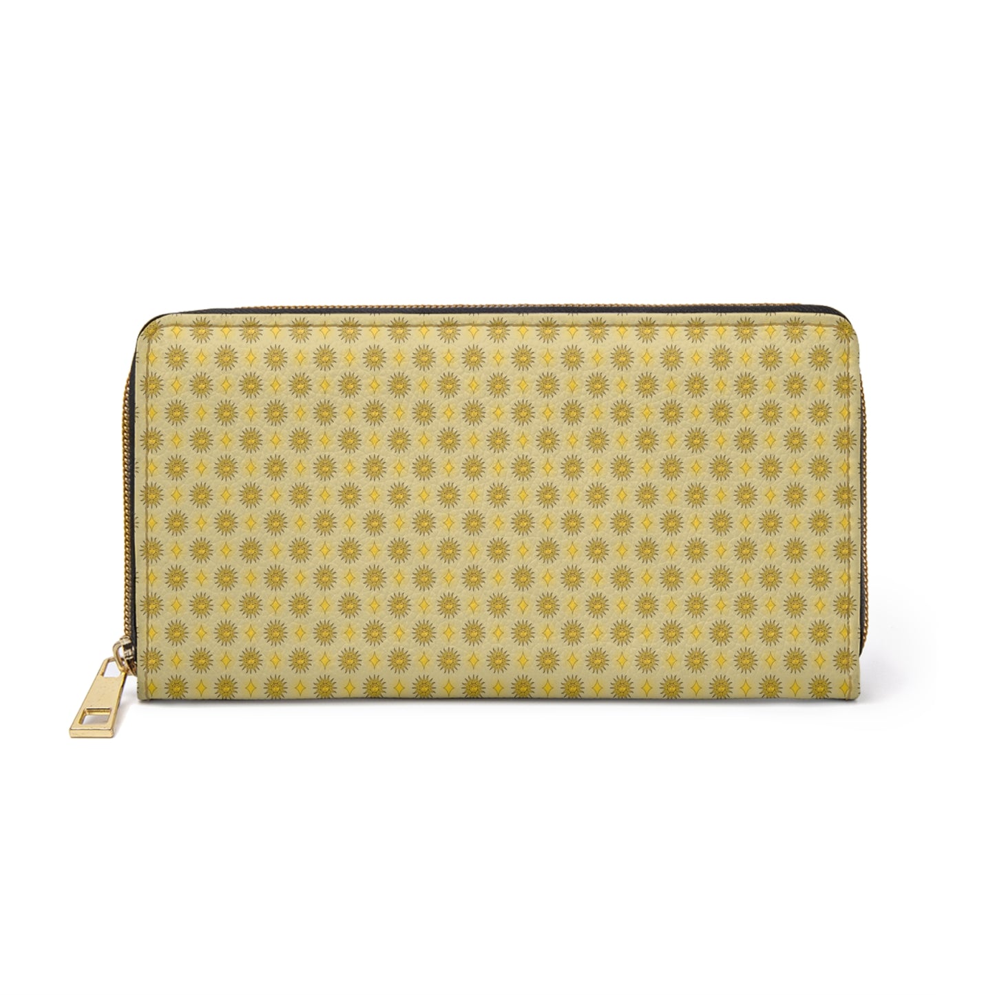Lemongrass Star-crossed Bodies Elegant Abstract Zipper Wallet - Stylish & Functional Accessory for Everyday Use