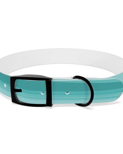 Tif Green Wavey Large Dog Collar