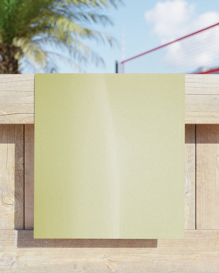 Lemon Fade Beach Towel, 18" x 27"