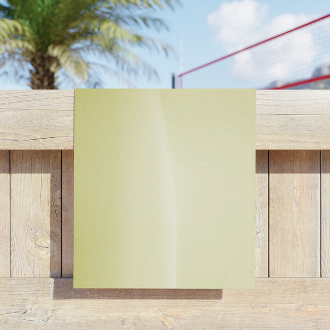 Lemon Fade Beach Towel, 18" x 27"