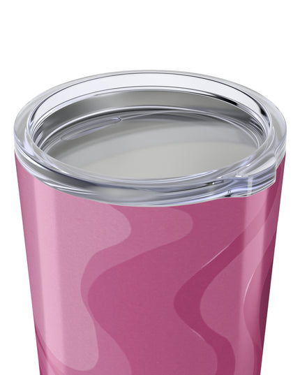 Pinky Mauve Wavey Tumbler 20oz