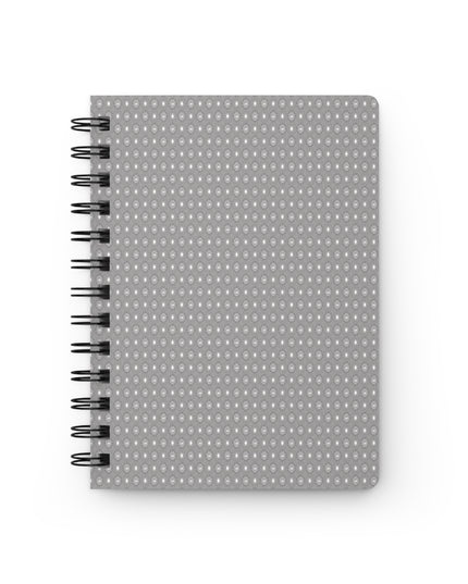 Desaturated Star-crossed Bodies Spiral Bound Journal, 5" x 7" 150 pages
