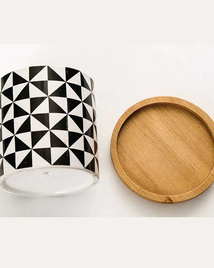 B&W Planters Set of 3