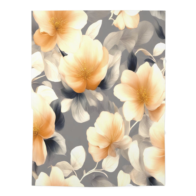 Soft Blossom Floral Bunch Baby Swaddle 30″×40″ Blanket