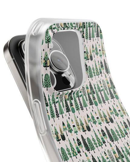 Mini Vintage Green Trees Iphone 16 Pro Flexi Case