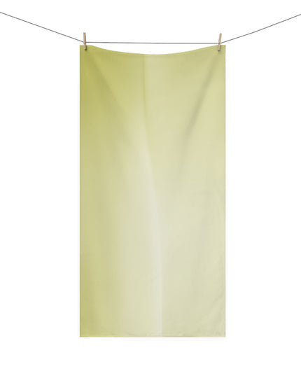 Lemon Fade 30" x 60" Mink-Cotton Towel (50% polyester, 50% cotton)