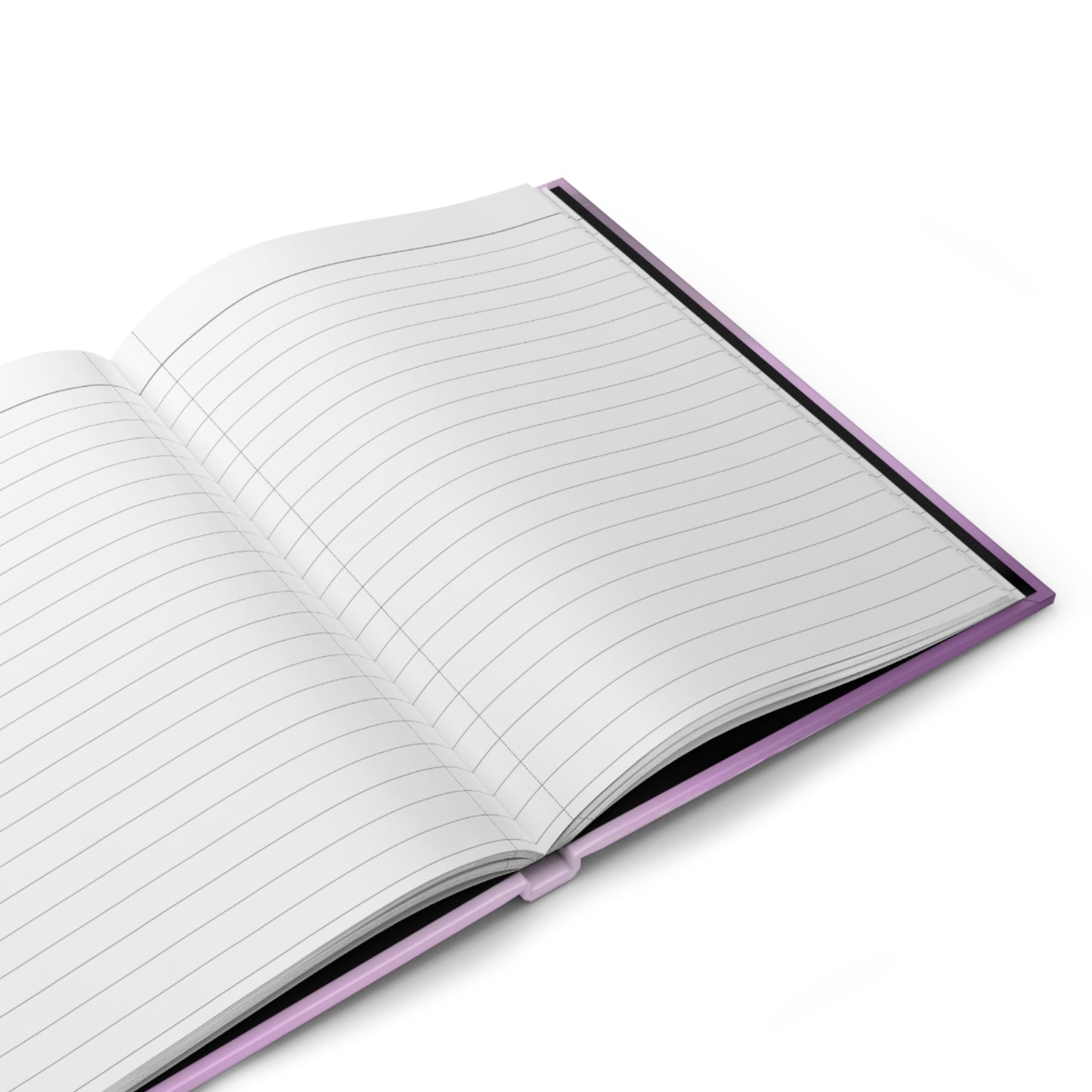 Dark Pink Sea Amethyst Fog 5.75" x 8" Hardcover Journal Matte with 150 lined pages